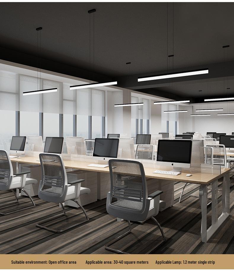 Акриловый линейный светодиодный стыковочный подвесной светильник для барной стойки