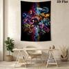Galactic Romance Tapestry Tapestry Fashion Print Background Cloth Homestay Soft Decoration Tapestry Background Wall Hanging Cloth Wall Decoration