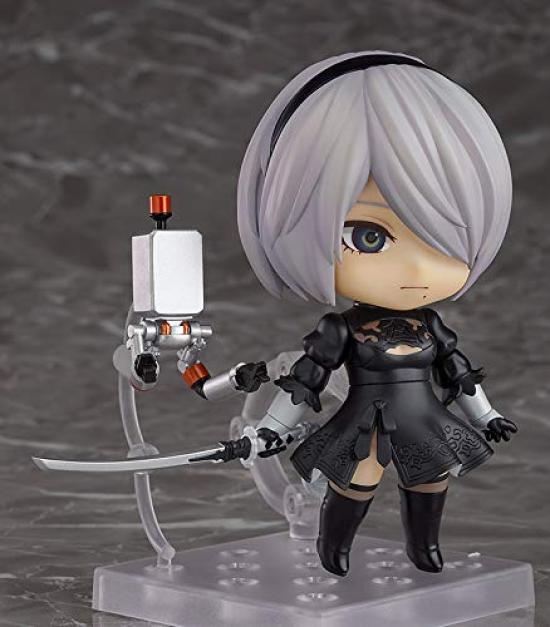 Nendoroid NieR Automata 2B 2 Type Plastic Painted Movable Figure Reissue SE36790 [YoRHa No. B] Non-scale