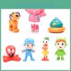 Очаровательный набор плюшевых фигурок Pocoyo Zinkia включает красочные игрушки слона и утки