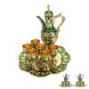 Metal Wine Pot Kit Rustproof Waterproof Zinc Alloy Coffee Pot Set Decorative Exquisite Vintage Pot T