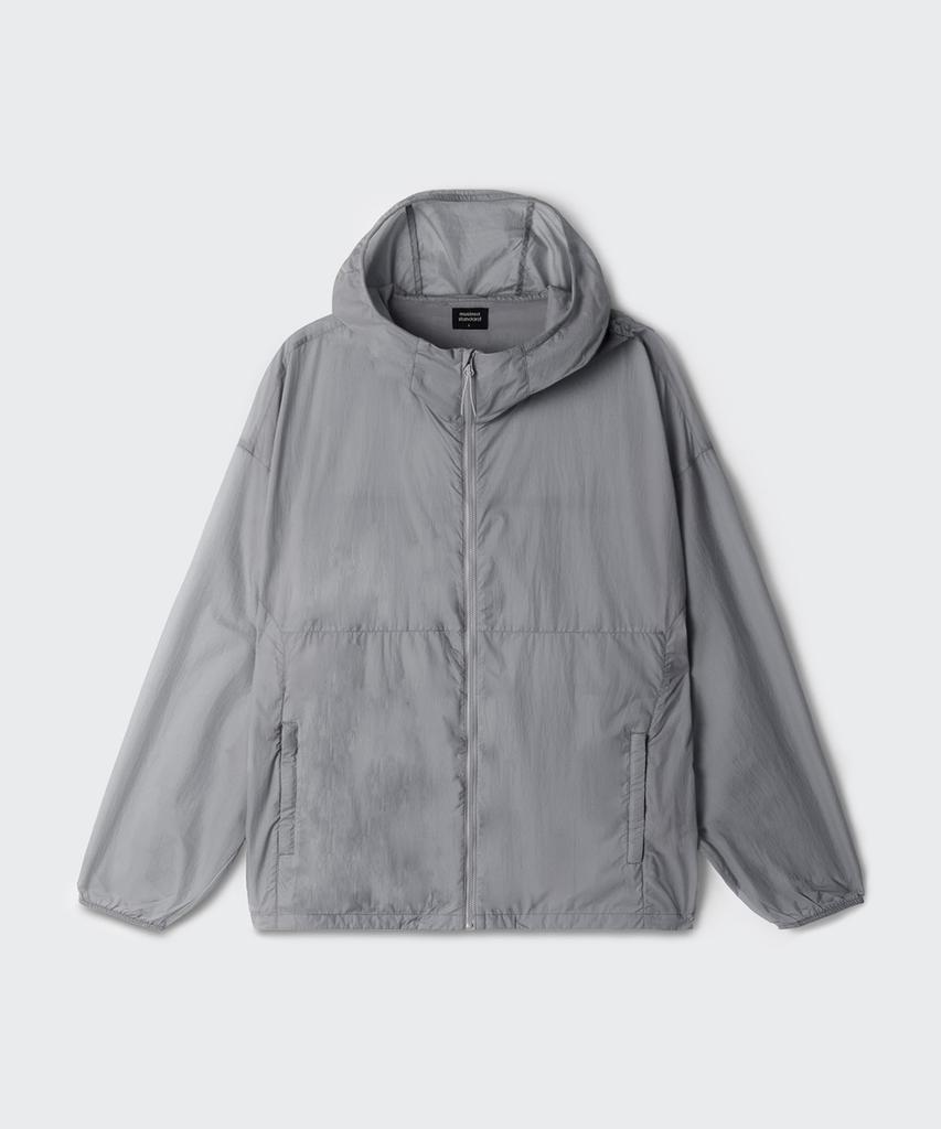 Musinsa Standard [Uv Protection] City Leisure Lightweight Packable Windbreaker Jacket [Light Grey]