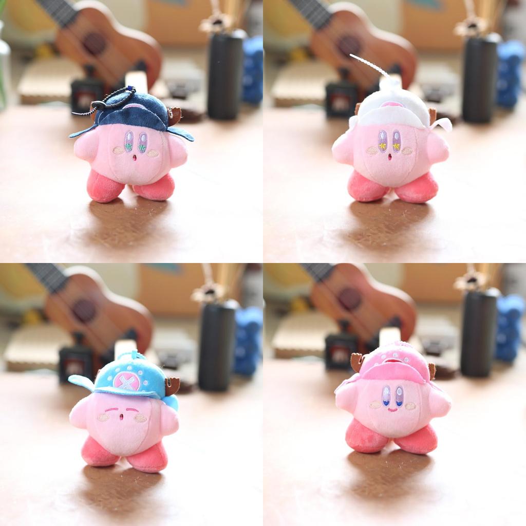 Cuddly Pink Kirby Plush Keychain Soft And Adorable Bag Charm For Backpacks
