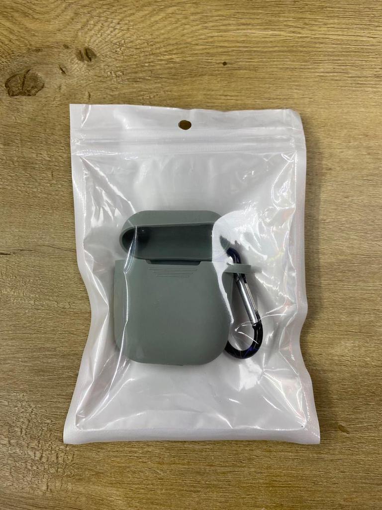Радужный силиконовый защитный чехол для AirPods 3 с крючком