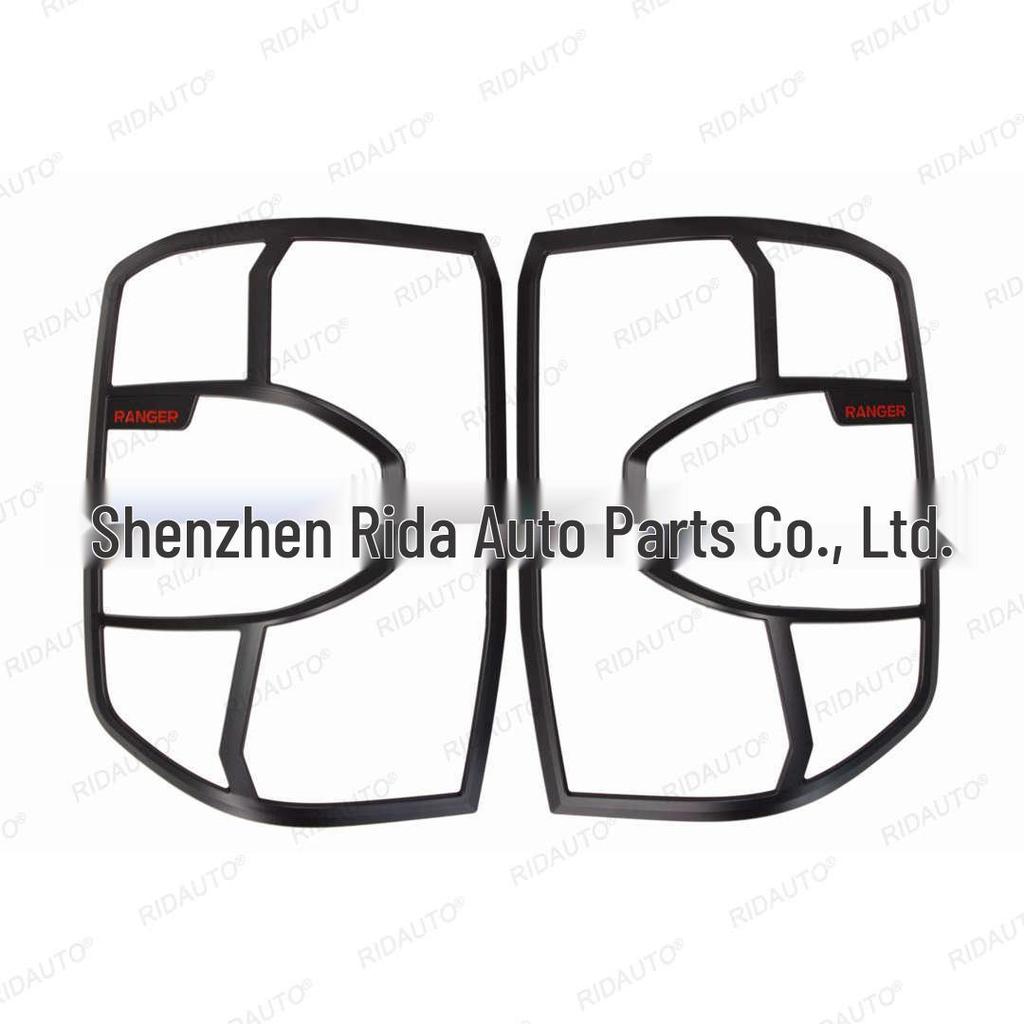 Ford Ranger T9 2022+ High-Spec Taillight Cover: Scratch-Resistant Exterior Upgrade