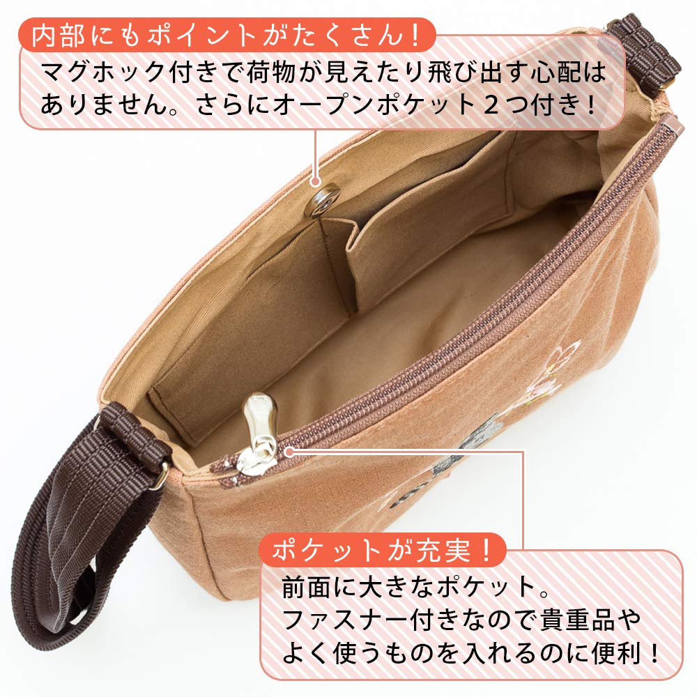 Сумка через плечо из японского хурмы Shibu Kyoto Cat Birthday [crearekiki] женская сумка, сумка, легкая, маленькая, Япония, стиль, окрашенная, холст,