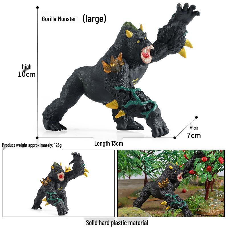 Dinosaur & Dragon Plastic Toy Set: Mythical Animal Figures for Kids