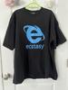 Vetements футболка с принтом логотипа Ecstasy оверсайз плотная Черная Размер s Унисекс футболка