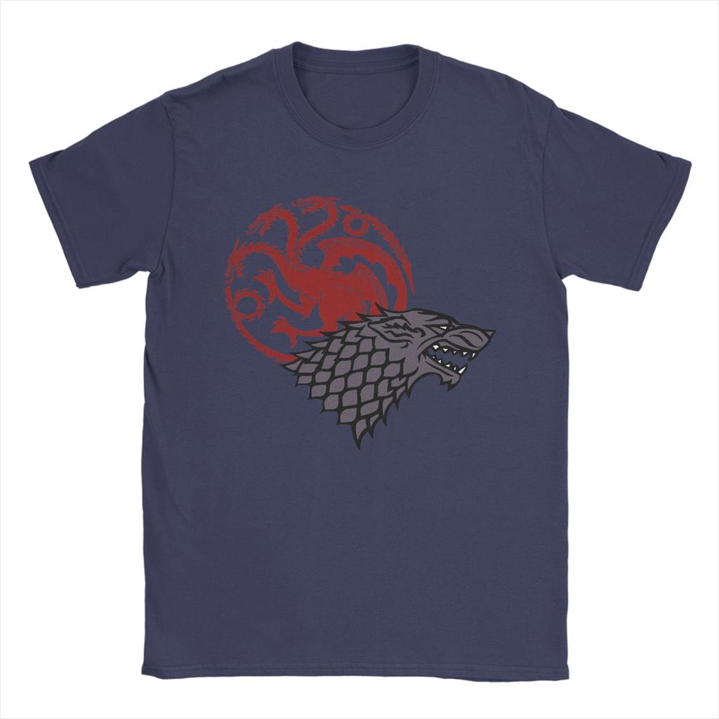 Strong Game Of Thrones House Targaryen Sigil Tshirts 100 Cotton Tees Crew Neck Short Sleeve T Shirt New Arrival Clothing