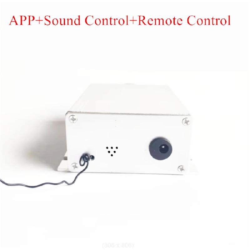 16 Вт Потолочный RGB Светодиодный Комплект Света Управление Приложением Музыка Смарт Управление Для Автомобиля 300 Шт Оптоволокно