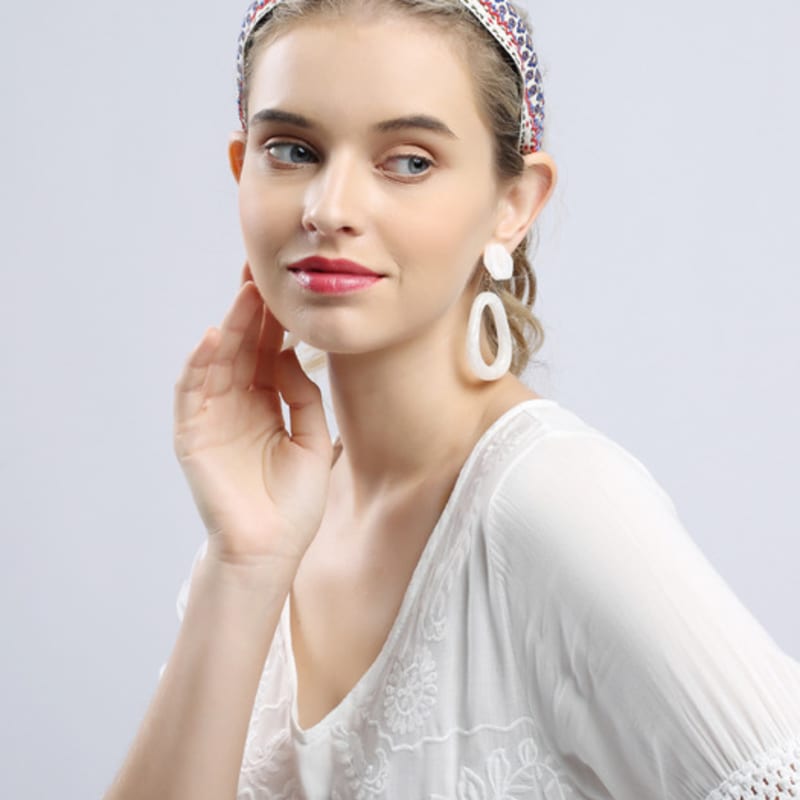 Широкая повязка на голову LALA Bandana - Слоновая кость