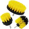 3 Pcs Drill Brush Car Detailing Kit, Soft Bristle Power Scrubber Brush Set for Cleaning Car, Boat, Seat, Carpet, Upholstery and Shower Door