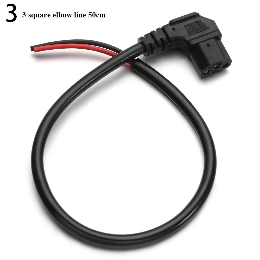 Кабельный провод Разъем для зарядки Гнездо для зарядки электровелосипеда Кабель типа T Детали для электрического трехколесного велосипеда