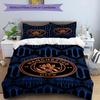 Manchester City F.C Printed Pattern Duvet Cover Set – includes 1 duvet cover and 2 matching pillowcases Bedroom decor Christmas gifts