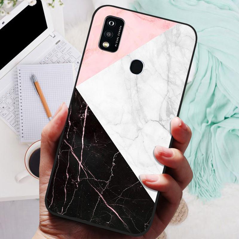 Чехол для ZTE Blade A51 A71 Черная Крышка Лев Волк Силиконовый Мягкий Задний Чехол для ZTE Blade A71 A7030 A 71 A 51 Защитный Корпус