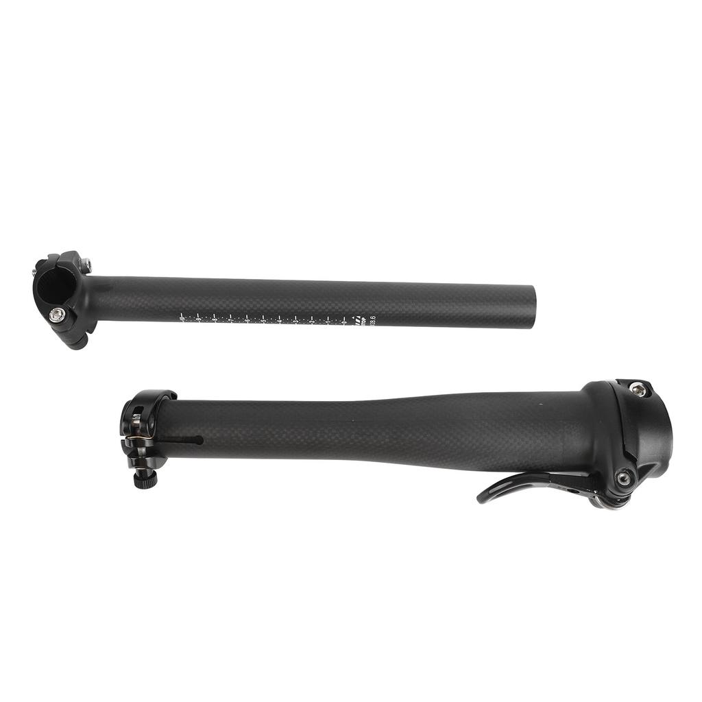 1 комплект складной велосипедный вынос быстросъемный высокопрочный карбоновый складной руль для 28,6 мм