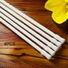 4pcs Modern Adjustable Spring Tension Rods - No-Drill Installation, Extendable for Curtains, Shower, Wardrobe, Window, Towel Rack - Home Accessories