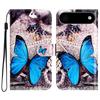 For iPhone 17 Air Wallet Case Printed Pattern Design Leather Phone Cover