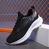 Four Seasons New Soft Bottom Mesh Shock Absorption Breathable Sports Running Shoes Women's Versatile Casual Lightweight High Elastic Running Shoes