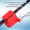 10Pcs Elastics Fishing Rod Tie Downs Clip AntiCollision Fish Rod Protectors Flexible Fasteners Bindings Fishing Tool