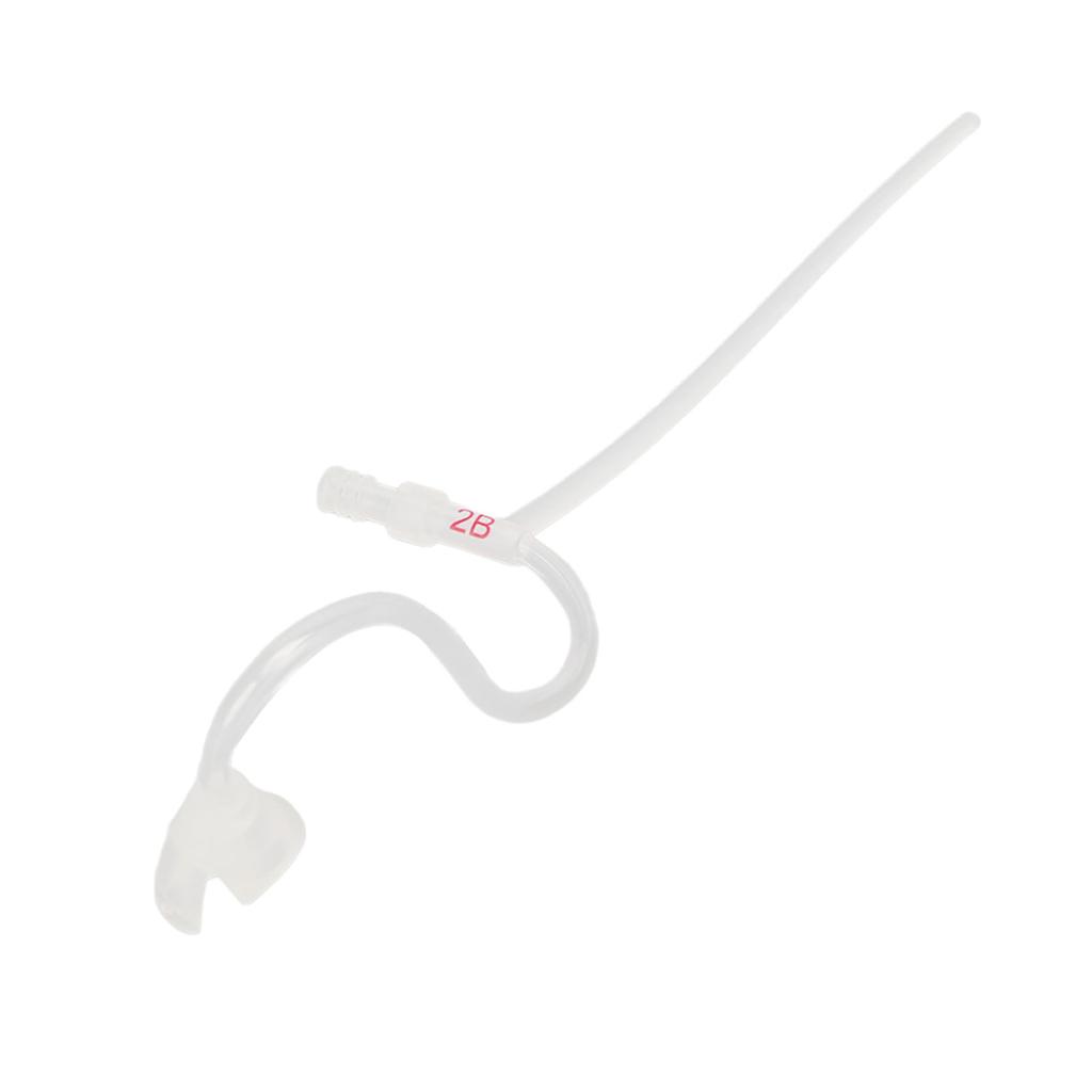 10PCS Hearing Device Sound Tube Magnify Sound Compact Plastic Replacement Slim Sound Tubes Right