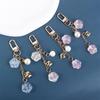 Pearls Pendant Bag Pendant Women Key Chain Korean Style Pendant Rose Car Key Ring Ornaments