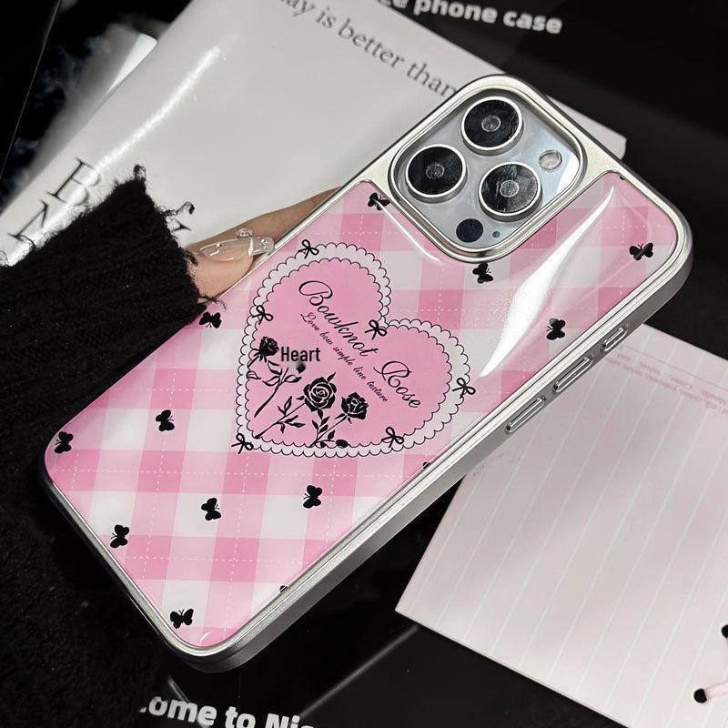 Чехол Zhitai Electroplated Silver Edge для iPhone 16/15/14 Pro Max/13 и Huawei Mate60