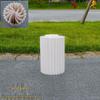 Wedding & Event Origami Dessert Display Stand - Round Foldable Columns for Cakes and Ornaments