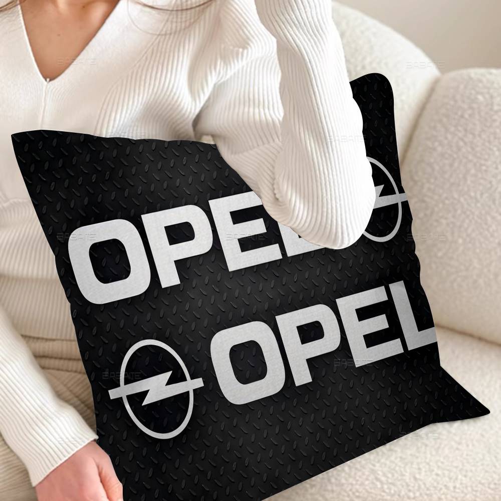 Подушка с логотипом Opel Наволочка Чехол для диванной подушки Декор для дома Детский подарок