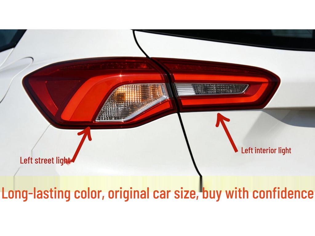 Ford Focus 2019-2021 Inner Tail Light JX7B-13A603-K L Compatible