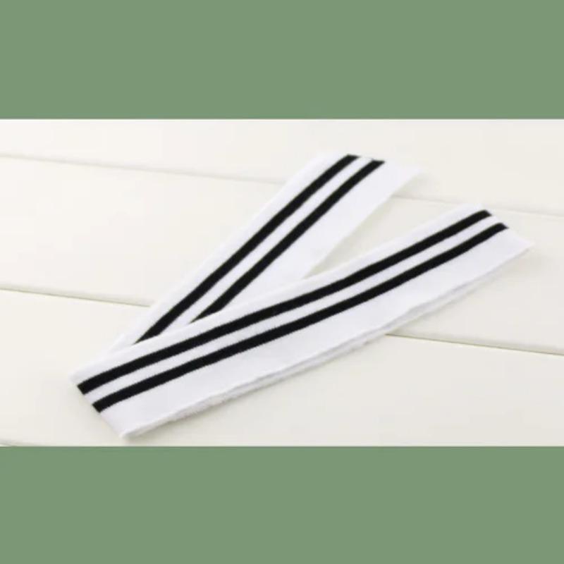80CM Length Cotton Rib Fabric Knitted Colorful DIY Cloth Accessories Collar Cuffs Hem Bottom Collar