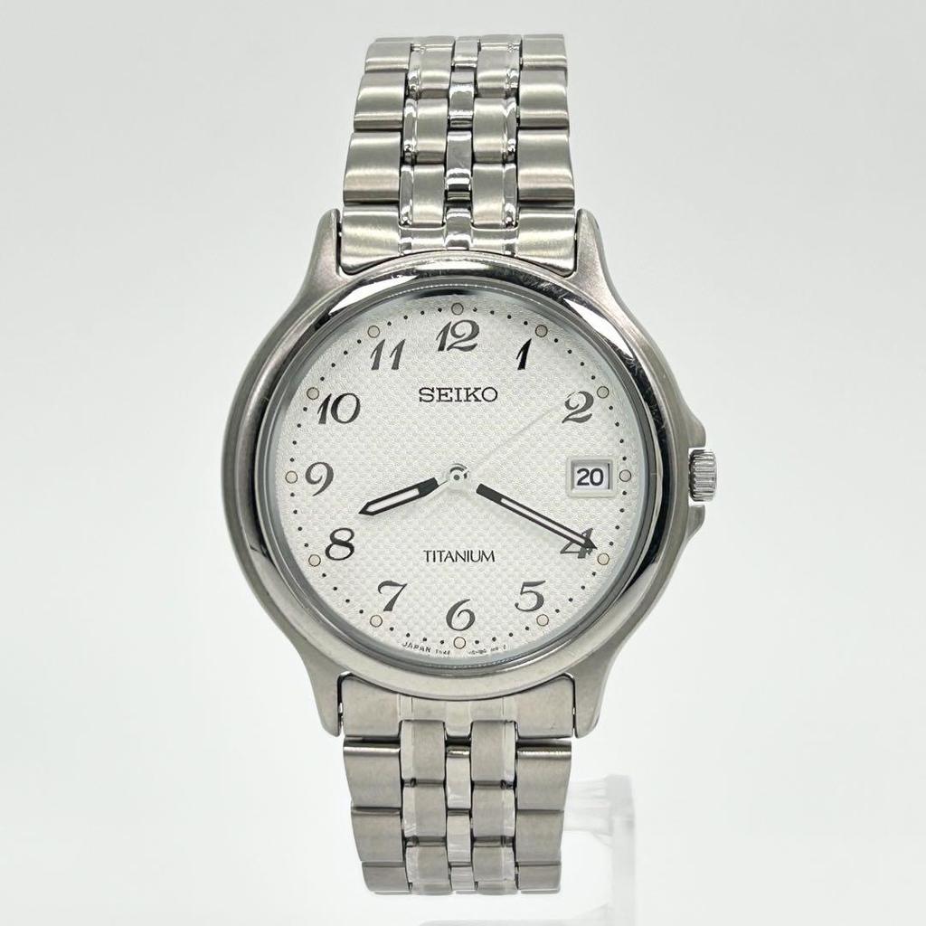 [USED] SEIKO TITANIUM 7N42-8A60 Quartz Watch