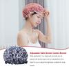 Female Sleeping Hat Supplies Bathroom Products Layers Waterproof High Shower Hair Caps Girl Head Cover Household Using