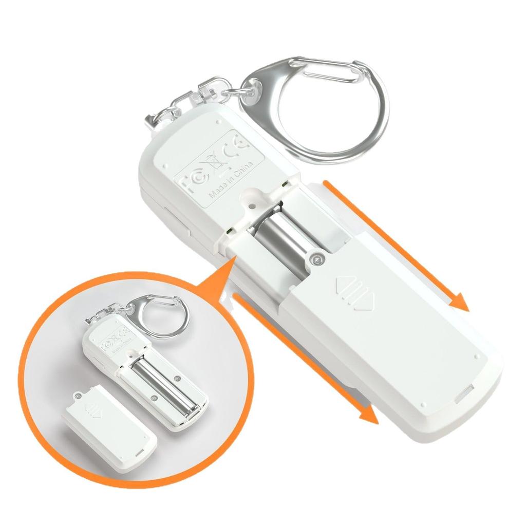 Personal Safety Alarm LED Light Emergency Alert Device Self Defense Keychain for Women Children Elderly 130dB Siren