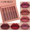 Handaiyan Han Daiyan Waterproof No Stain On Cup Lipstick Popular Beauty Matte 6 Pieces Lip Gloss Suit