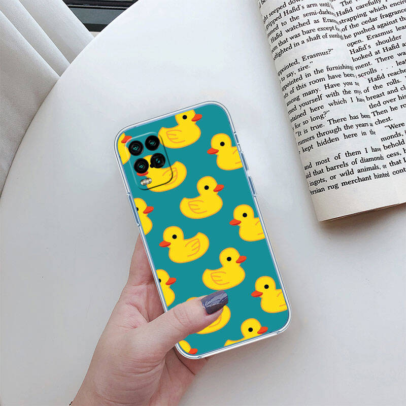 MH52 Мультяшный чехол-утка для Motorola G34 G32 G31 G14 G15 G84 G62 E32 G24 G72 G71 G73 G85 G200 G60 G52 G51 G50 G42 G41 G32 G30