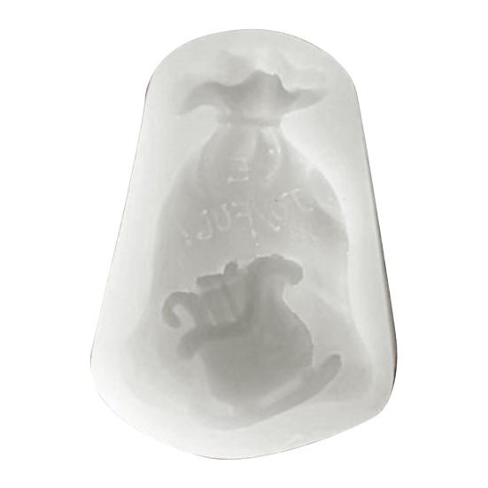 Рождественская елка, форма для помадки, форма для шоколада, силикагель, форма для украшения рождественского торта, кекса для пекарни, магазина