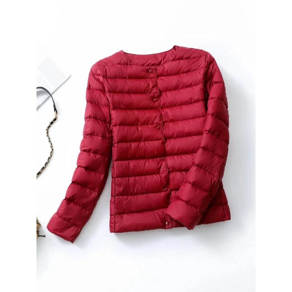 Женское ультралегкое пуховое пальто из матовой ткани, легкое, теплое, женский ветрозащитный пуховик, женские пуховики и пальто больших размеров