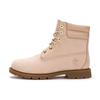 Leather Durable Short Outdoor Boots Women Boots Light-Beige A5N35W