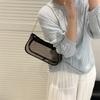 Summer Summer Fashion Jelly Transparent Bag Ladies 2025 New Large Capacity Commuter Chain Shoulder Underarm Bag
