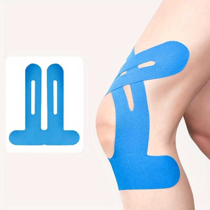 10pcs Pre Cut Knee Muscle Patch, Athlete Running Specific Integrated Muscle Patch, Elastic Sports Universal Muscle Patch