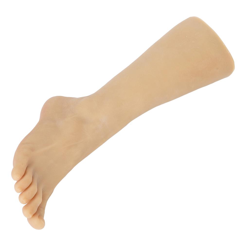 Мужская модель стопы, имитация пылезащитной мягкой TPE мужской манекен-ноги для практики акупунктуры и татуировки