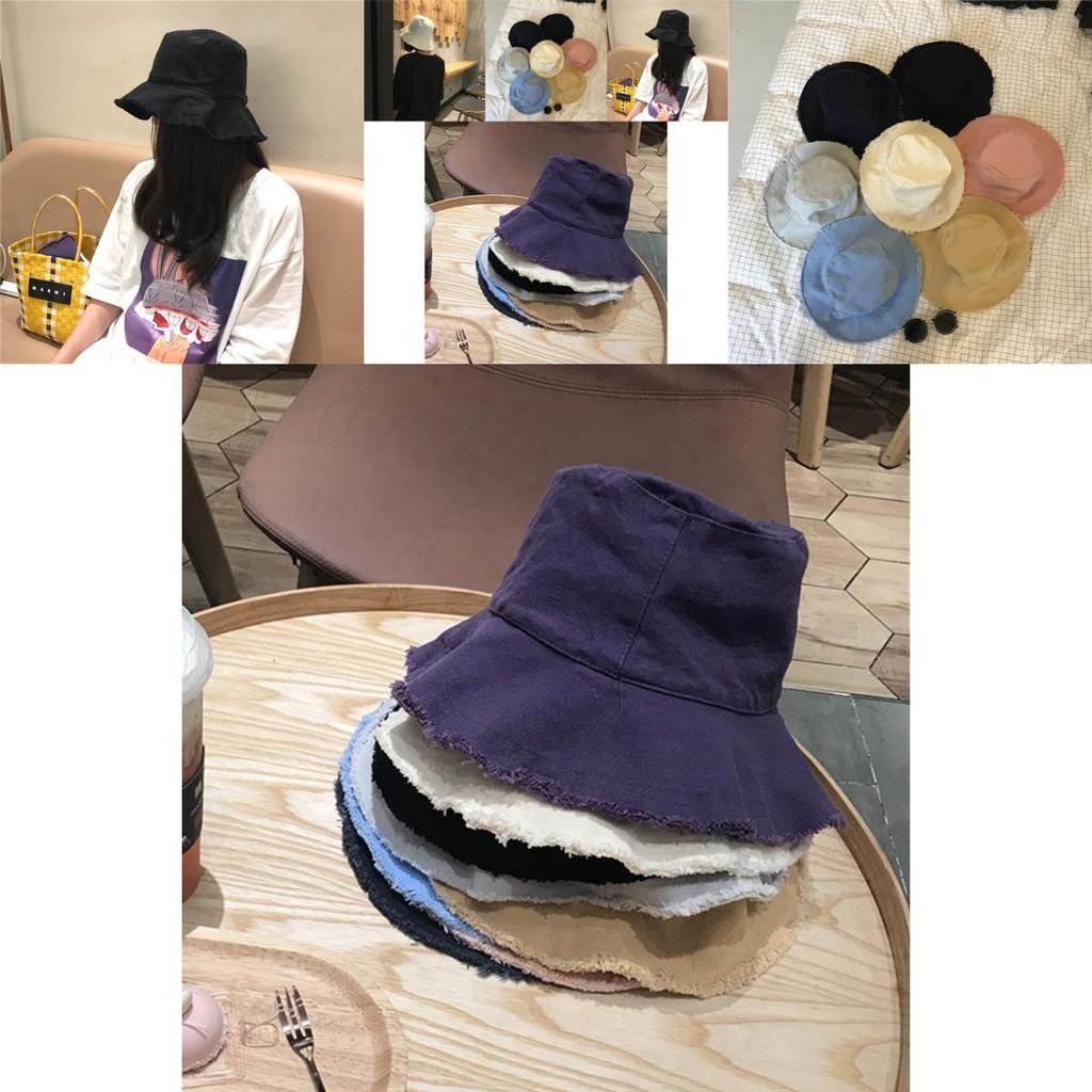 Стильная и универсальная женская шляпа-рыбачка, дышащая и уютная, корейская модная шляпа от солнца