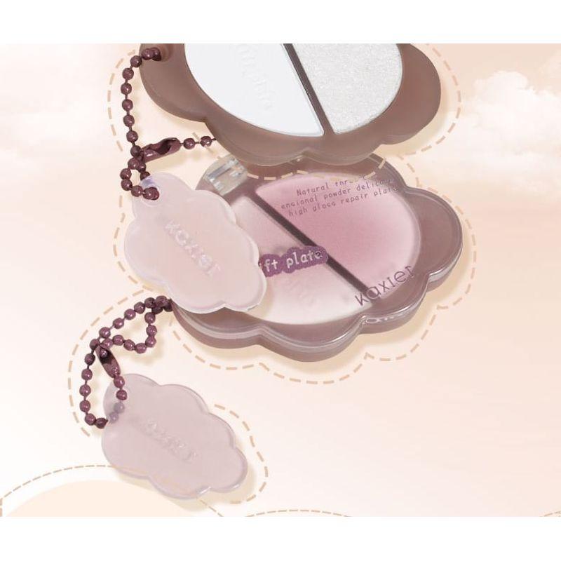 Kaxier - Палитра хайлайтеров-брелоков 'Облако' - 6 цветов