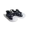 Adidas Disney X  Originals Superstar 360 Casual Low-Top Walking Shoes Baby Sneaker Black White HQ4079