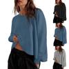 New Fashion O Neck Sweatshirts For Women Long Sleeve Lightweight Fall And Winter Tops
