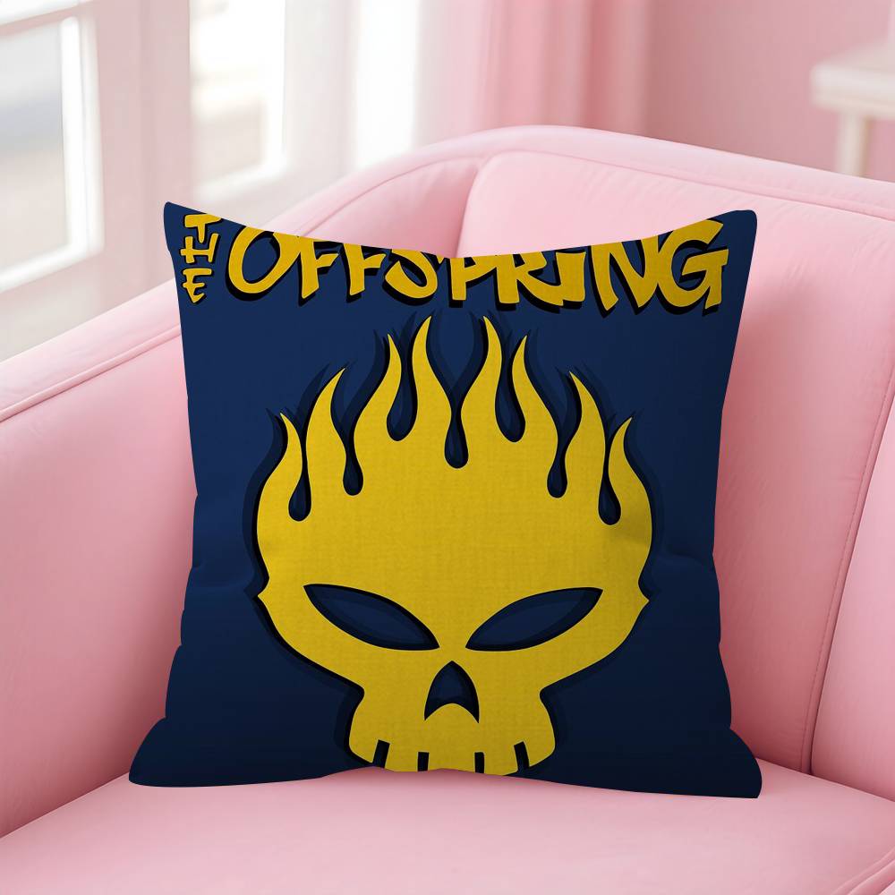 Personalized Pillow Dust Cover Bedroom Kids Party Decoration Pillowcase Birthday Children Gift The OOffspring Band