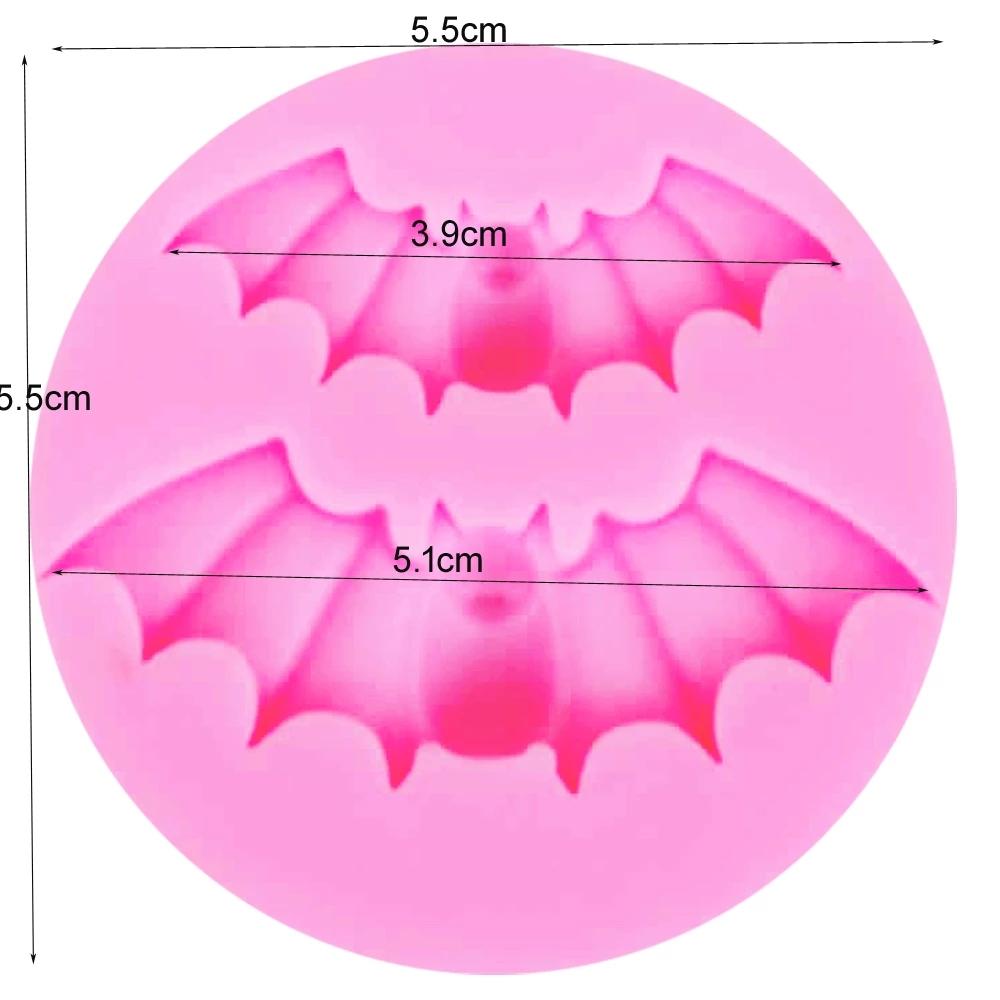 Хэллоуин Мини Силиконовые Формы Для Выпечки Помадки Сахар Ремесло Украшения Формы DIY Инструменты Для Торта