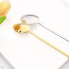6Pcs Coffee Spoon Ice Cream Tea Stirring Spoon Kitchen Accessories Bar Tools Long Handled Spoons Stainless Steel Tableware Set