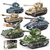Children'S Educational Assembly Of Small Particle Building Blocks Is Compatible With A High Tiger T34 Tank Model Diy Mosaic Building Block Toys